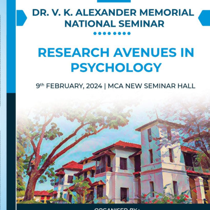 V.K Alexander Memorial National Seminar