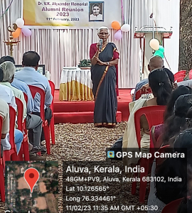 Dr. V K Alexander Memorial Reunion Meeting, 2023