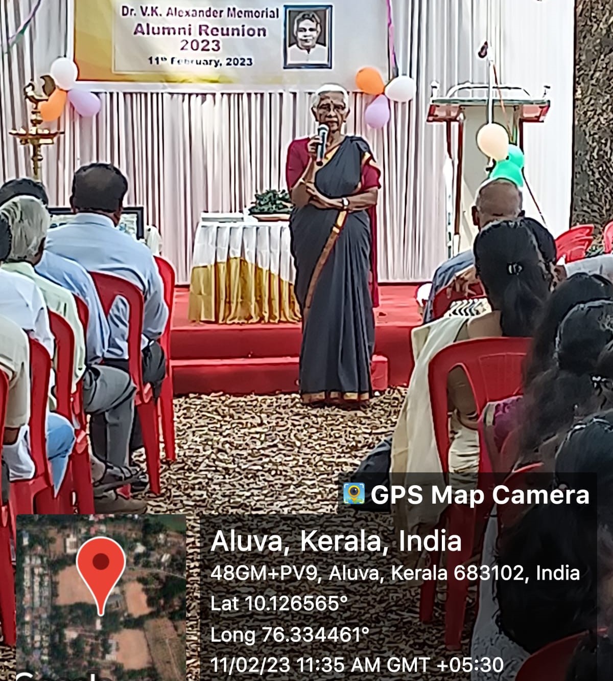 Dr. V K Alexander Memorial Reunion Meeting, 2023