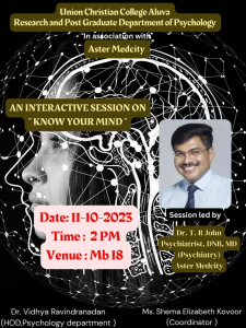 An interactive session on ‘ Know Your Mind’