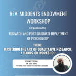 Rev. Middents Endowment Workshop